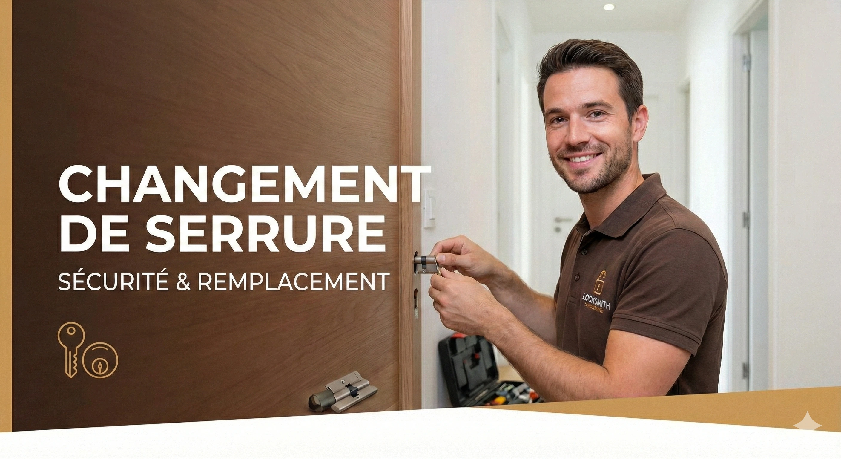 Changement de serrure